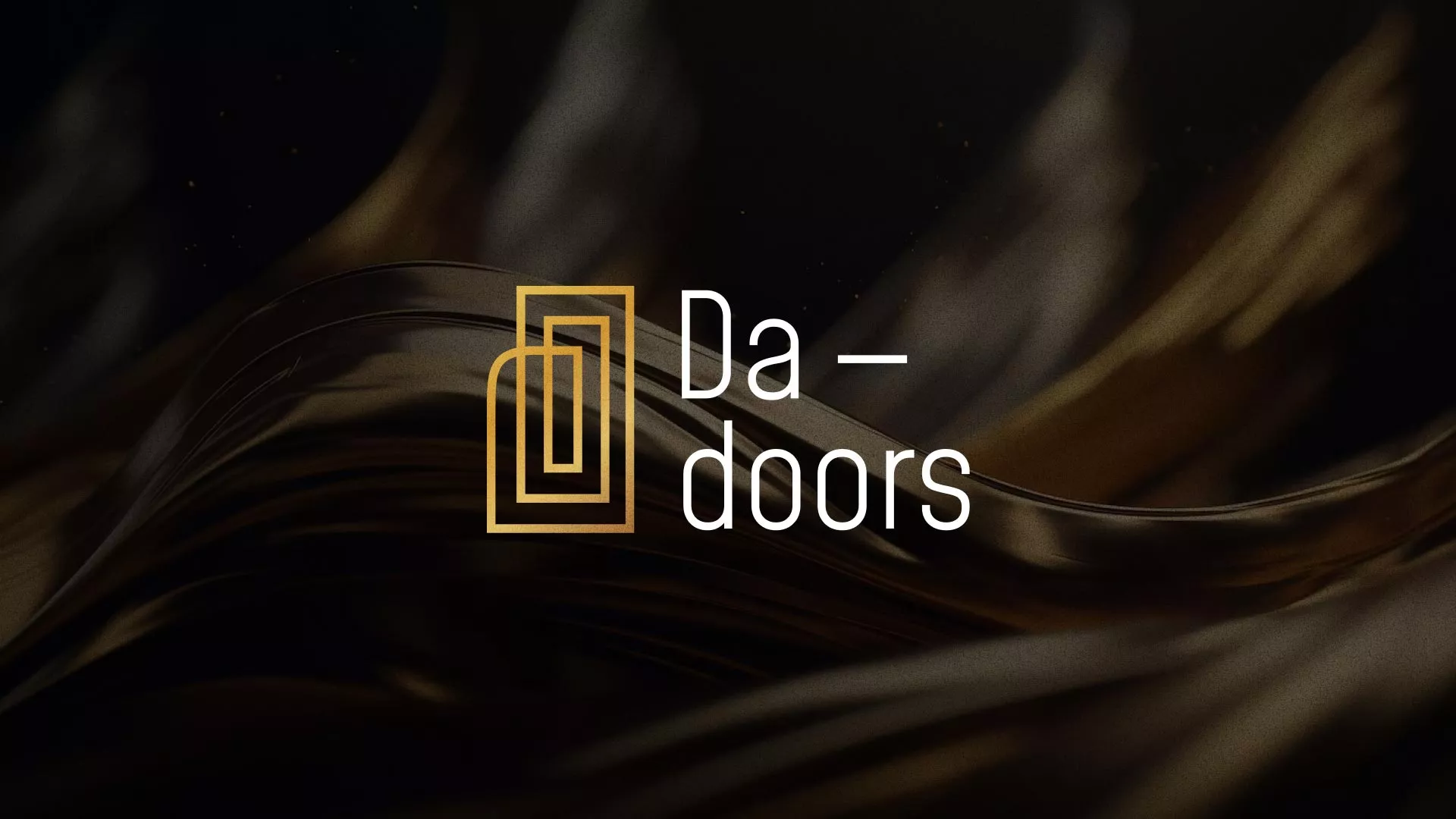 Разработка логотипа для компании «DA-DOORS» в Корсакове