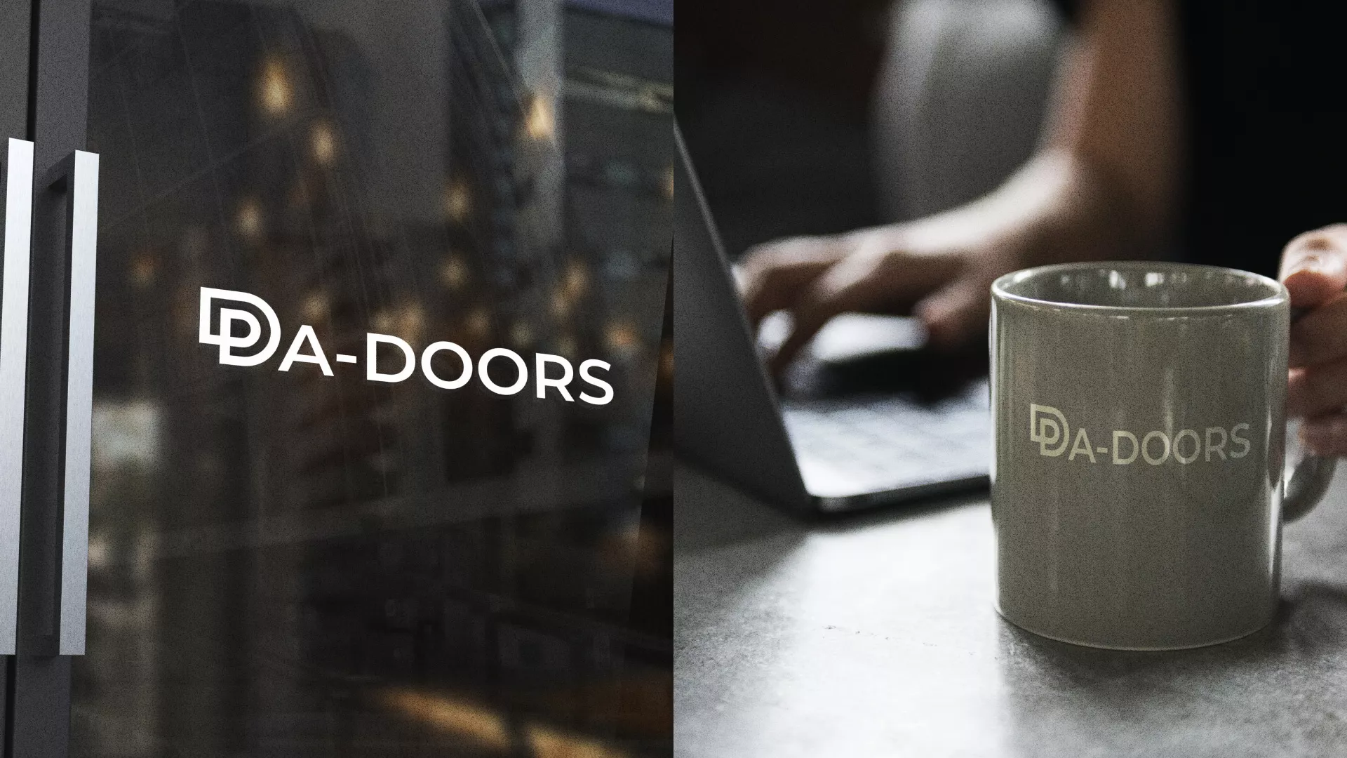 Создание логотипа компании «DA-DOORS» в Корсакове